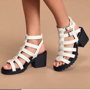 Dirty Laundry fun stuff chunky heel sandal